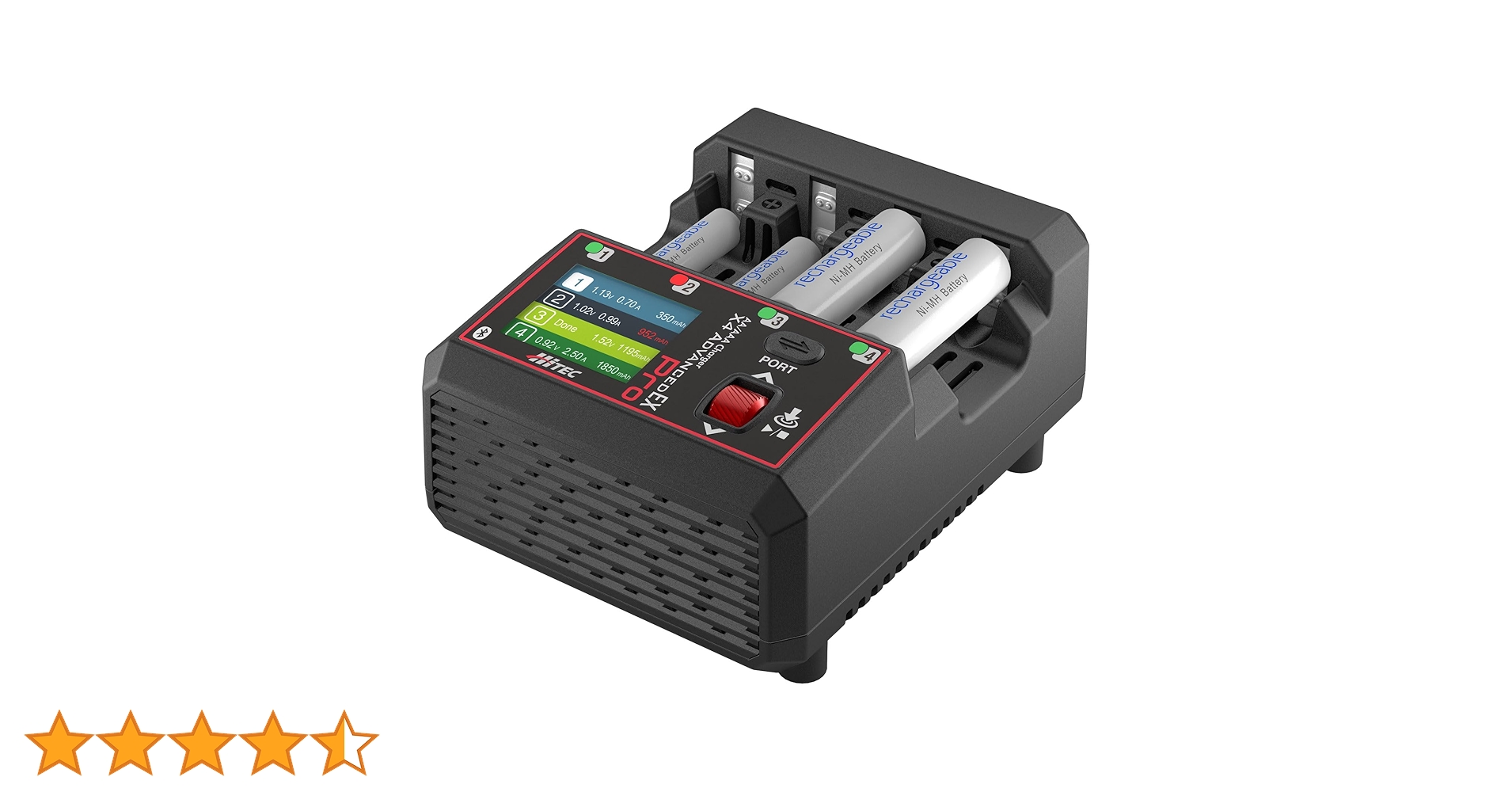 Amazon | ハイテック AA/AAA Charger X4 アドバンスEX PRO 44360